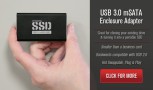 MyDigitalSSD Bullet Proof USB 3.0 mSATA Enclosure Adapter
