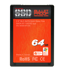 MyDigitalSSD Bullet Proof Pro 2.5 inch SATA II SSD