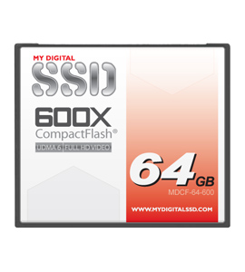 MyDigitalSSD 600X UDMA CompactFlash CF Card