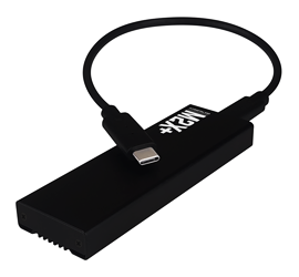 MyDigitalSSD M2X+ USB 3.1 Gen 2 Combo PCIe NVMe / SATA M.2 SSD Adapter Enclosure with USB-C Cable