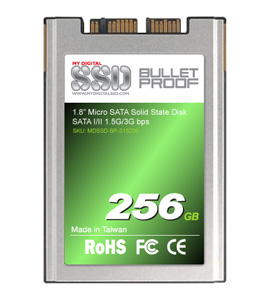 MyDigitalSSD 50mm Bullet Proof mSATA SSD