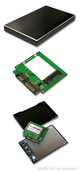 MyDigitalSSD USB 3.0 Adapter Enclosure Combo